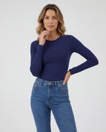 Basica Mujer Banana - Azul Navy