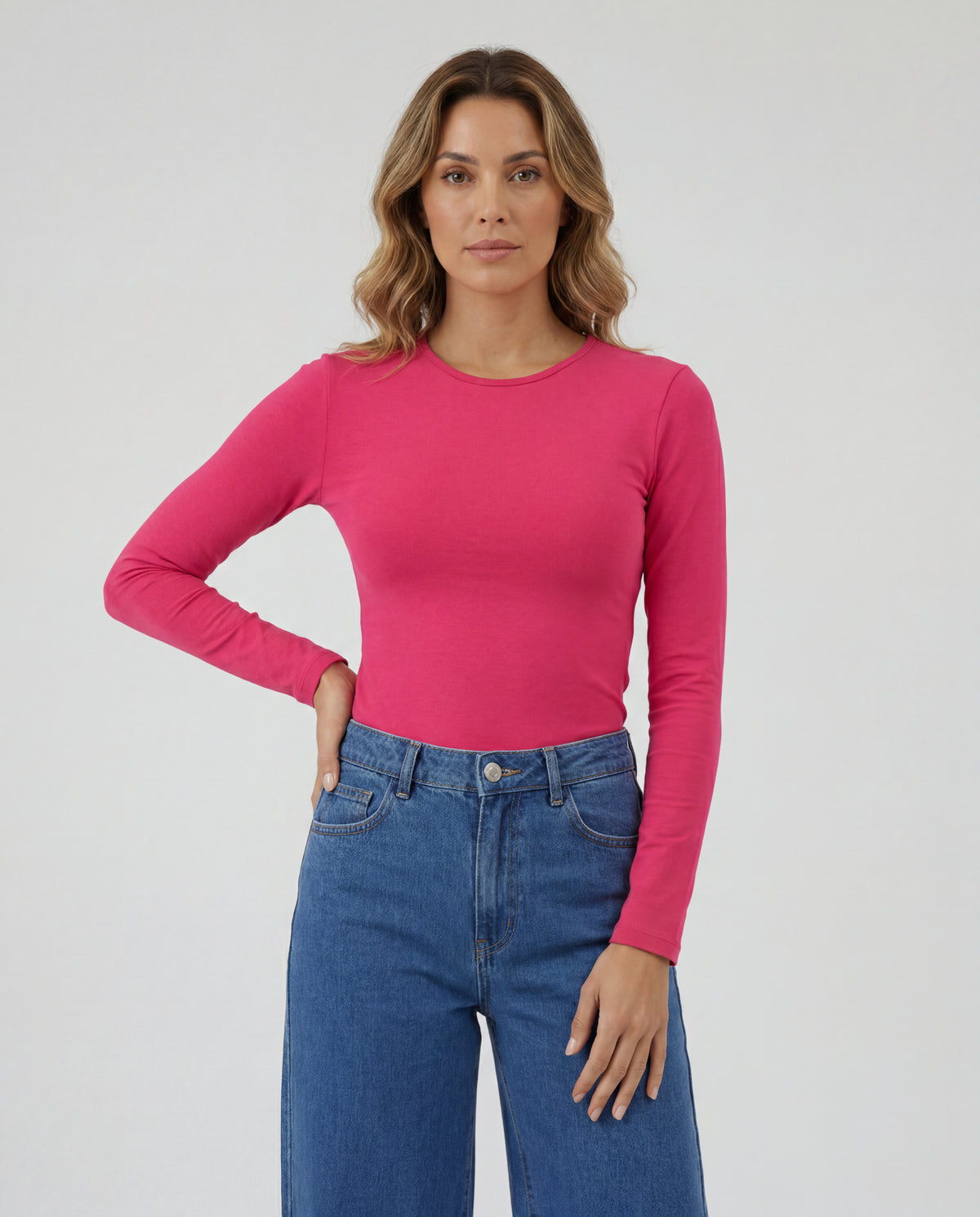 Basica Mujer Banana - Coral
