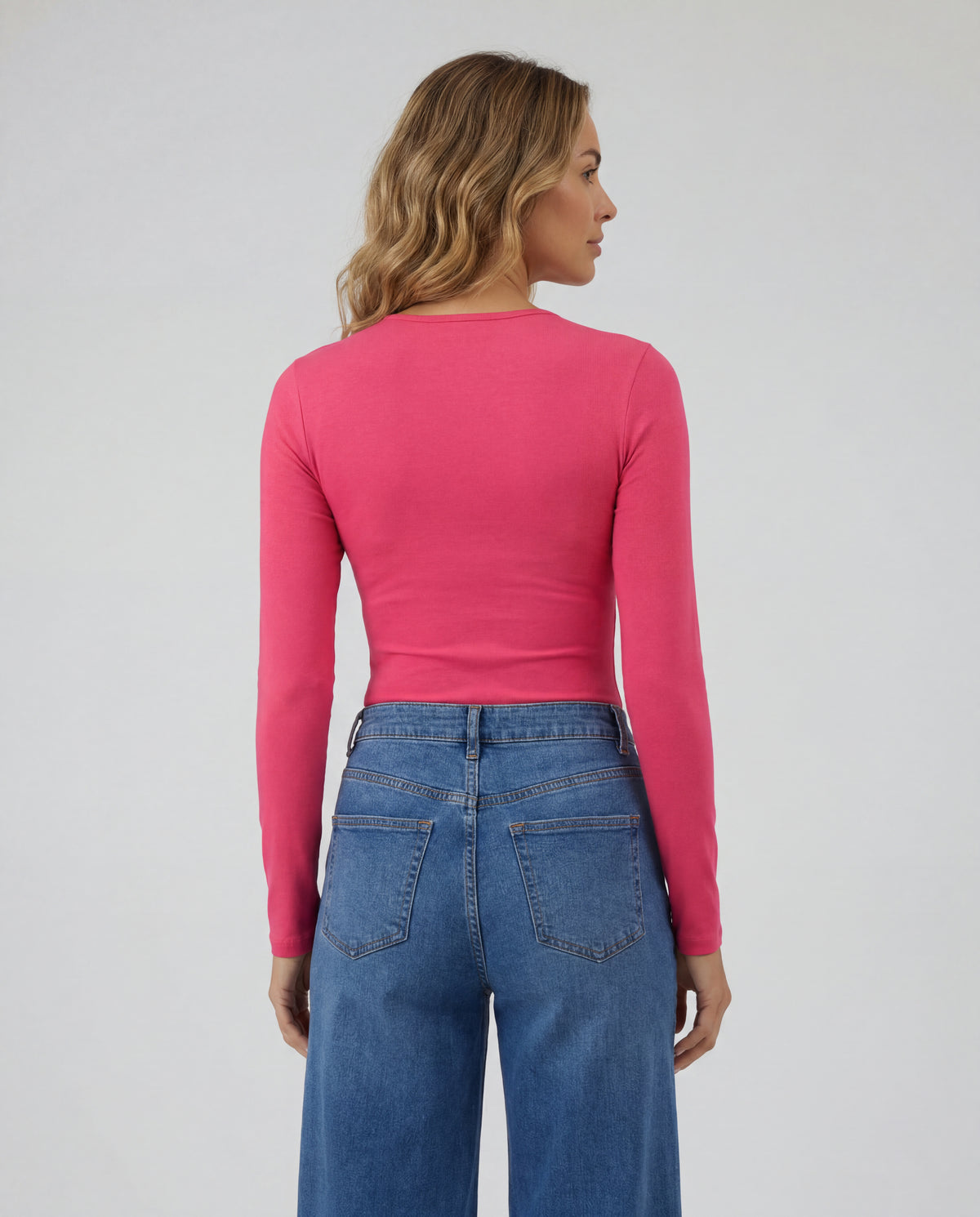 Basica Mujer Banana - Coral