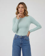 Basica Mujer Banana - Verde Menta