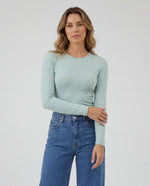 Basica Mujer Banana - Verde Menta