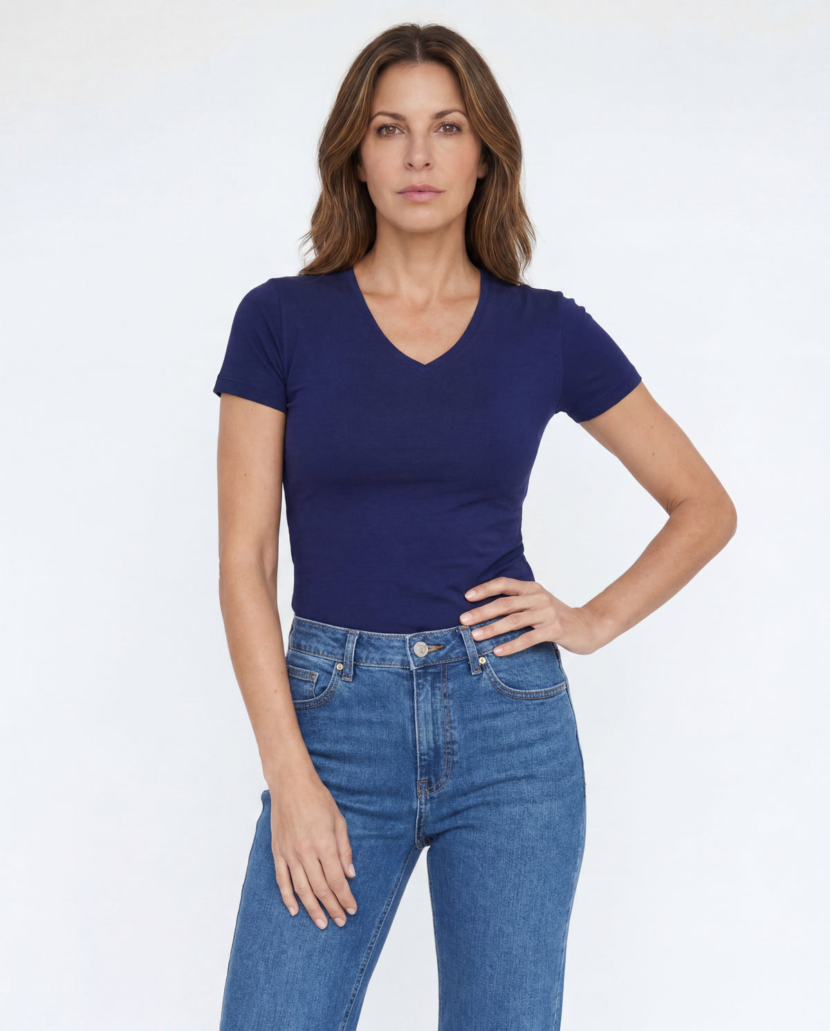 Basica Mujer Agua - Azul Navy