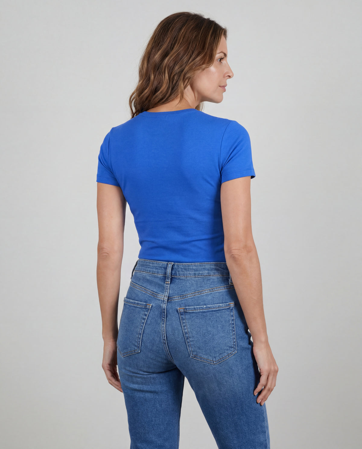 Basica Mujer Agua - Azul Rey