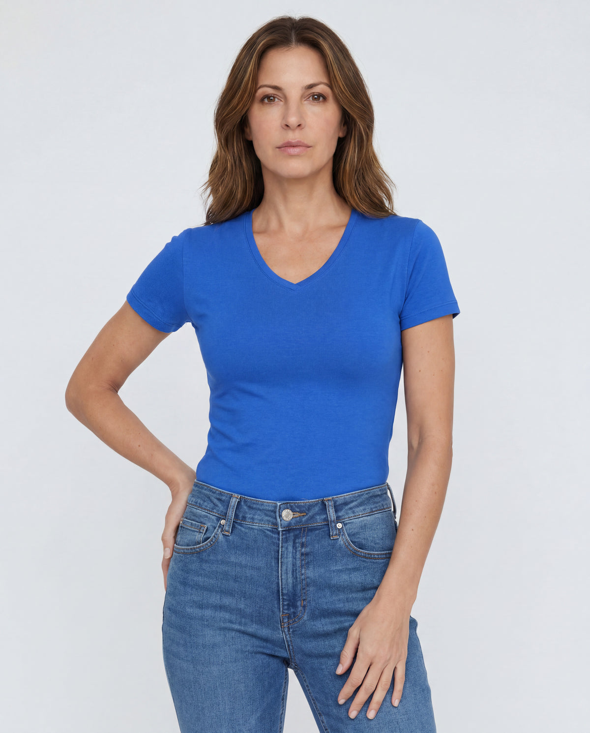 Basica Mujer Agua - Azul Rey