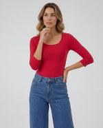 Basica Mujer Forest - Roja