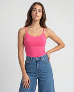 Basica Mujer Magenta - Coral