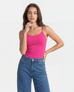 Basica Mujer Magenta - Fucsia