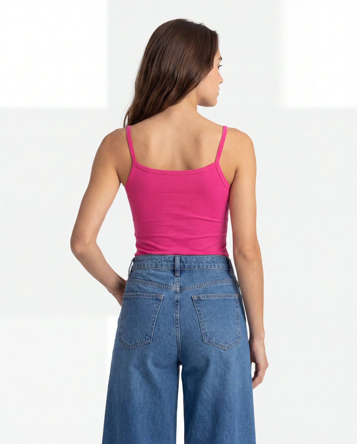Basica Mujer Magenta - Fucsia