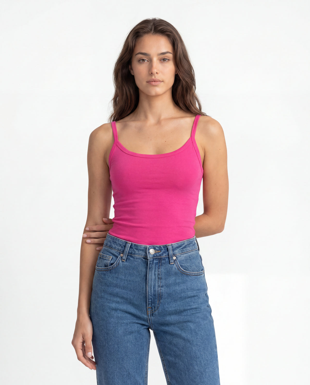 Basica Mujer Magenta - Fucsia