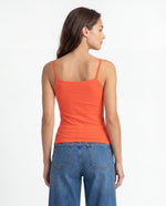 Basica Mujer Magenta - Naranja