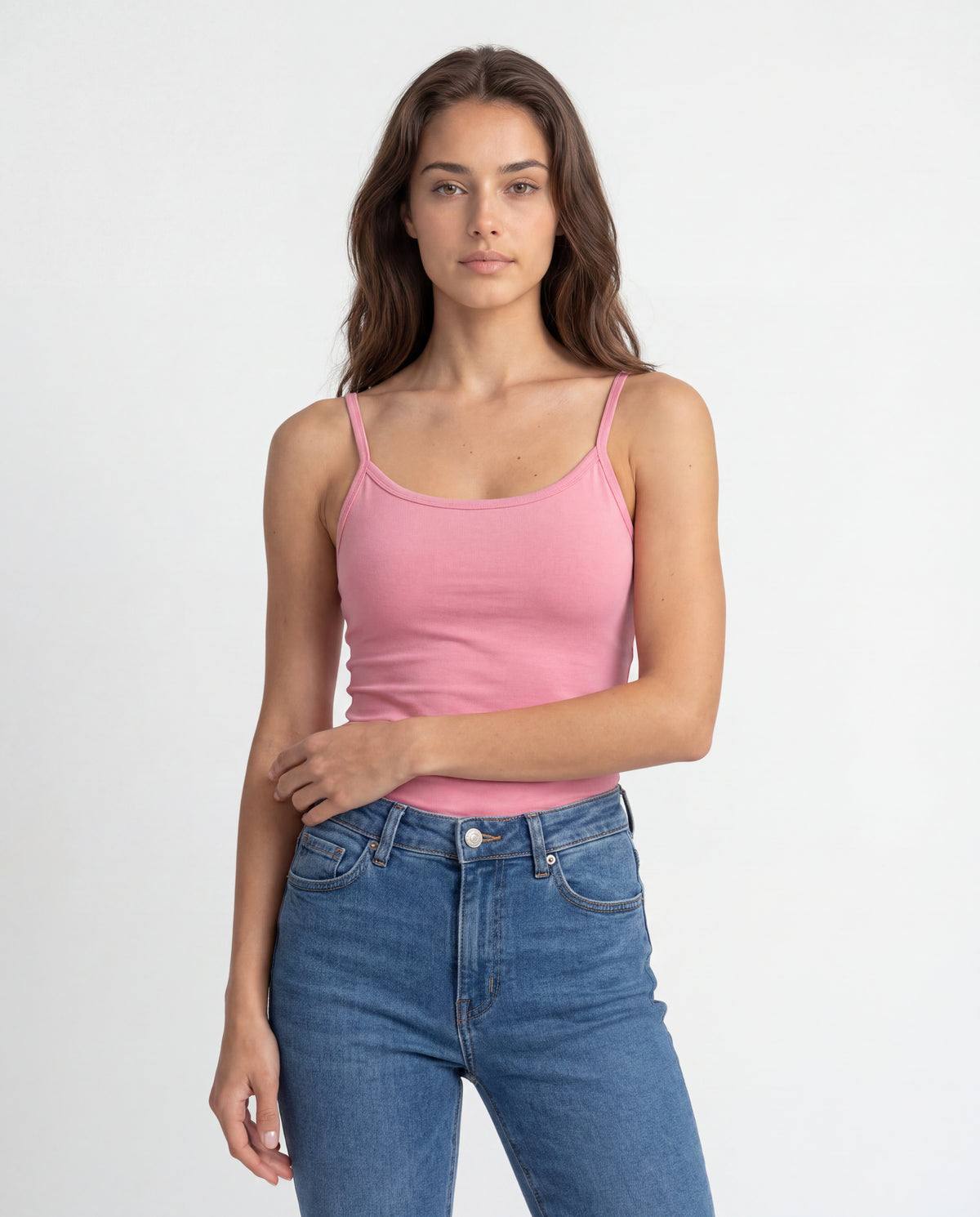 Basica Mujer Magenta - Palo De Rosa