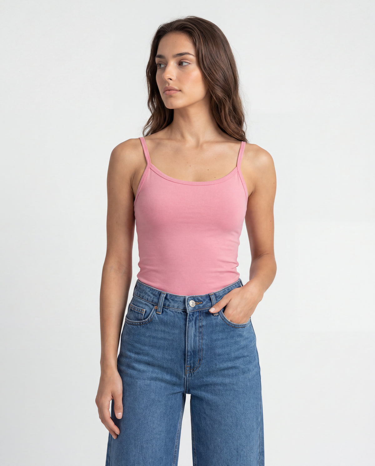 Basica Mujer Magenta - Palo De Rosa