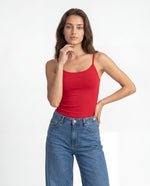 Basica Mujer Magenta - Roja