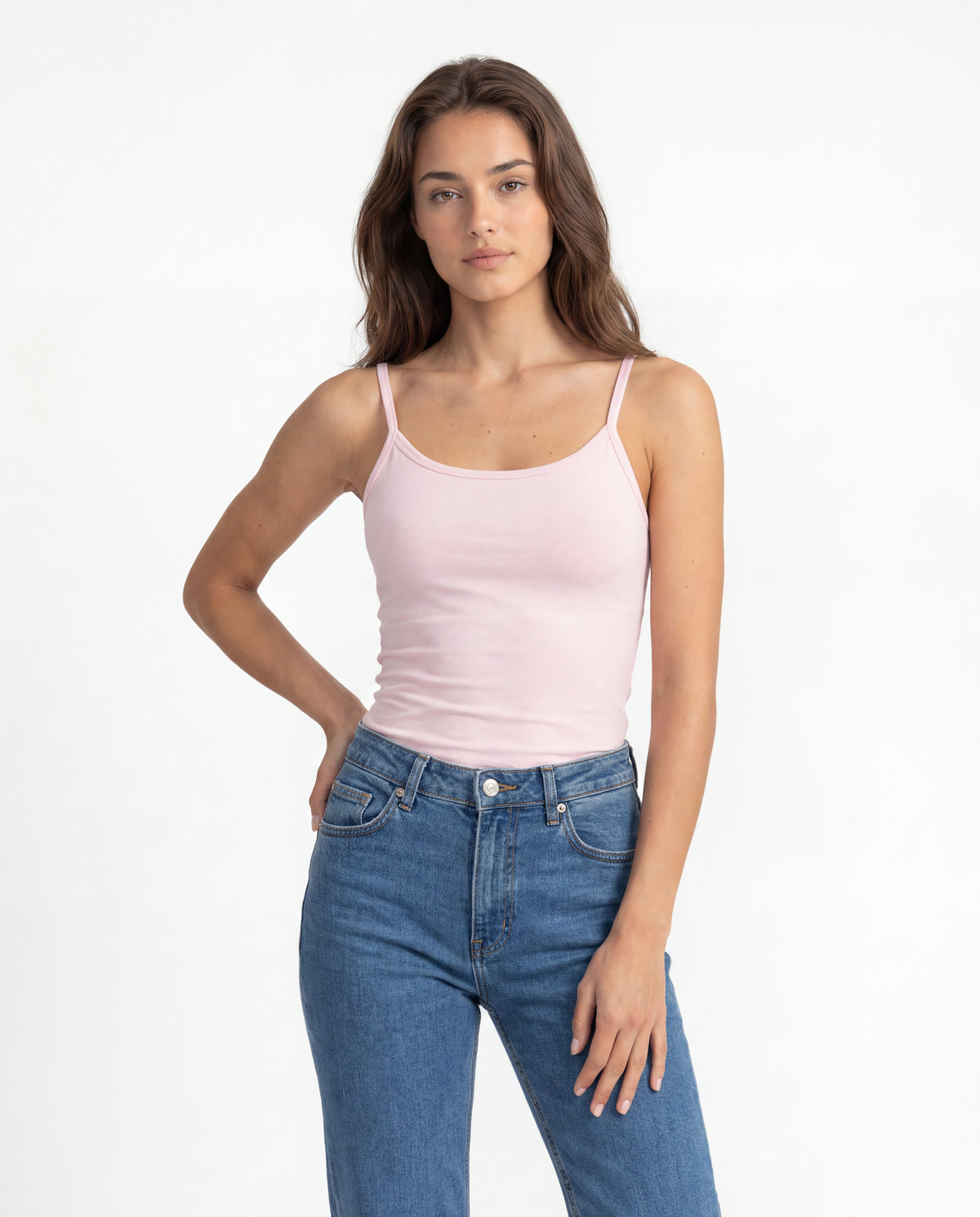Basica Mujer Magenta - Rosado Claro