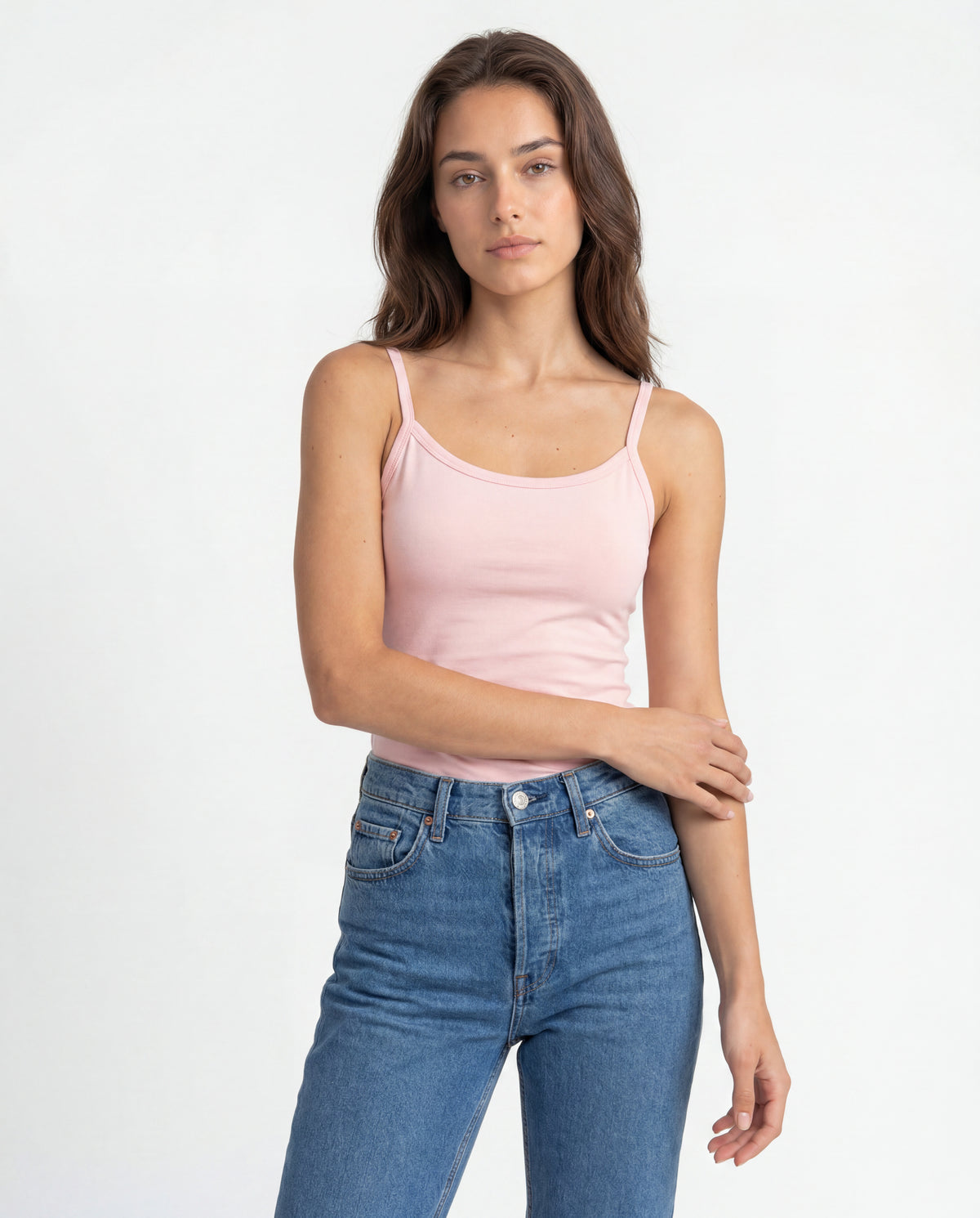 Basica Mujer Magenta - Rosado Claro