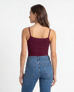 Basica Mujer Magenta - Vinotinto