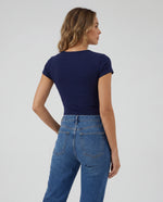 Basica Mujer Kiwi - Azul Navy
