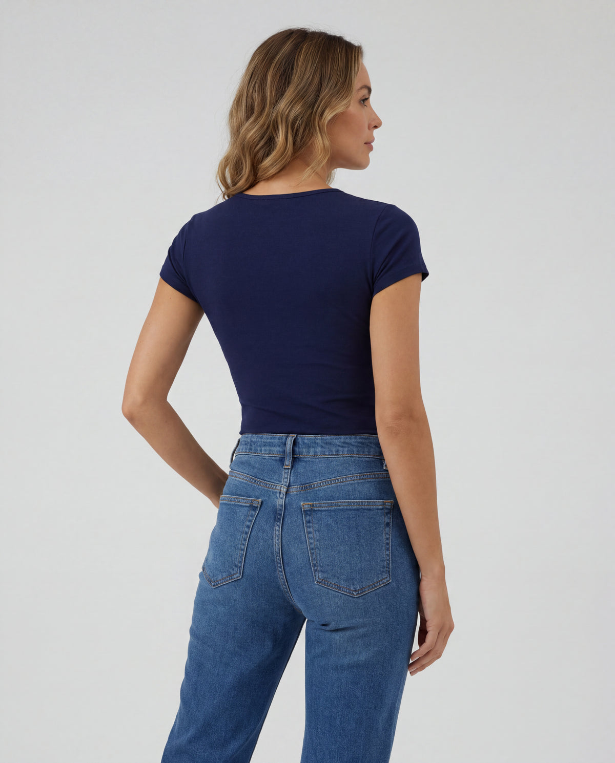 Basica Mujer Kiwi - Azul Navy