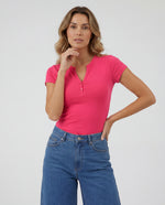 Basica Mujer Kiwi - Coral