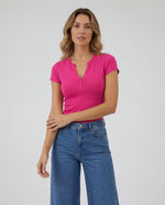 Basica Mujer Kiwi - Fucsia