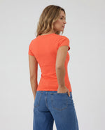 Basica Mujer Kiwi - Naranja