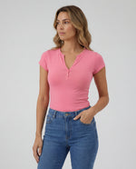 Basica Mujer Kiwi - Palo De Rosa
