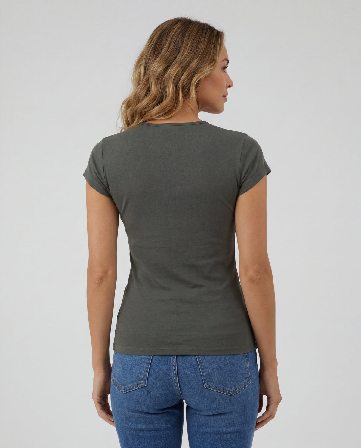Basica Mujer Kiwi - Verde Medio