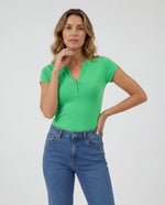 Basica Mujer Kiwi - Verde