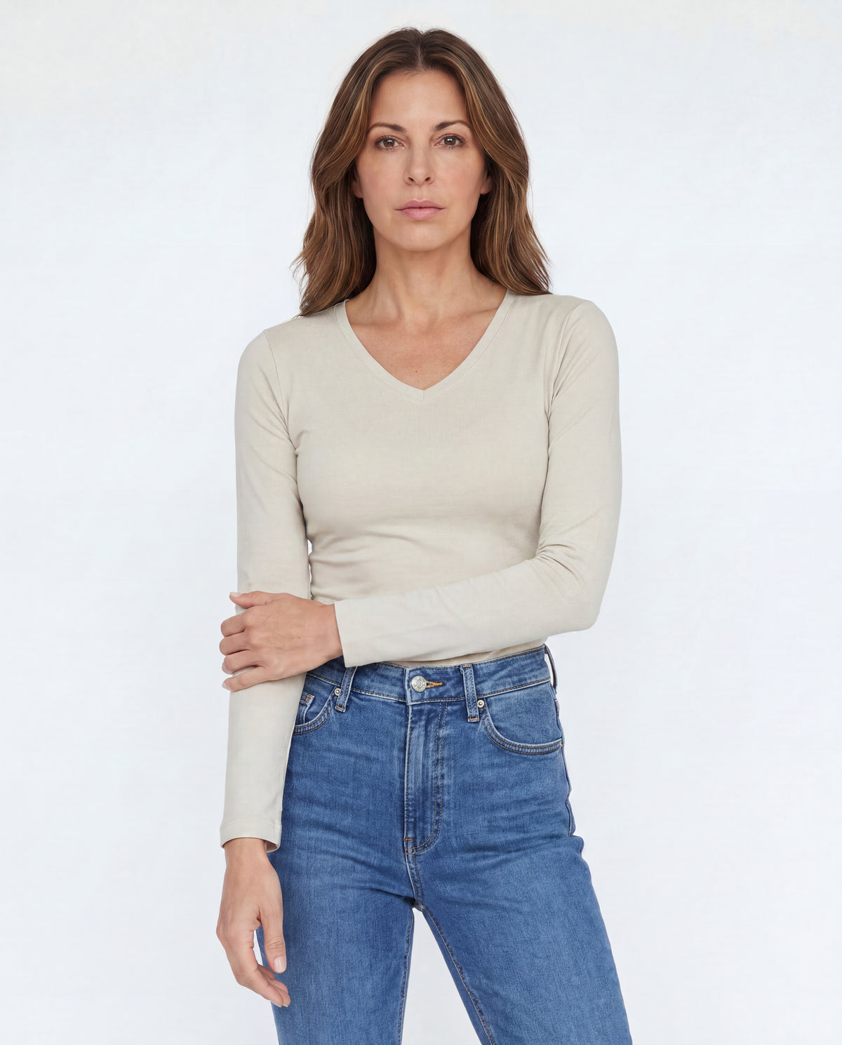Basica Mujer Cereza - Arena
