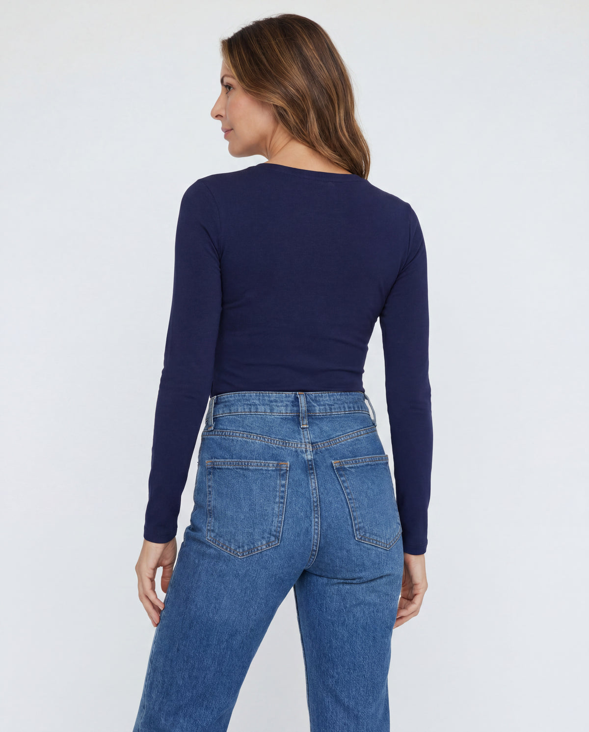 Basica Mujer Cereza - Azul Navy