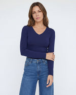 Basica Mujer Cereza - Azul Navy