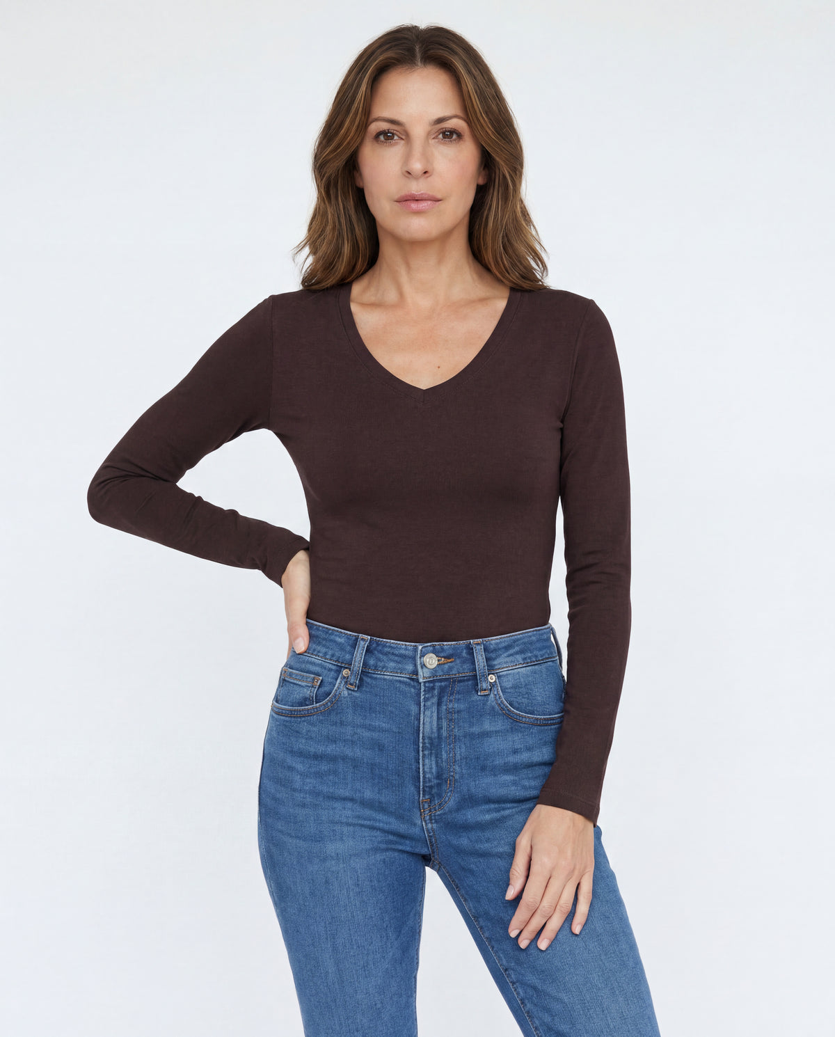 Basica Mujer Cereza - Cafe