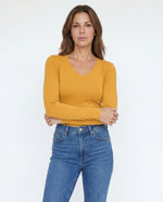 Basica Mujer Cereza - Mostaza