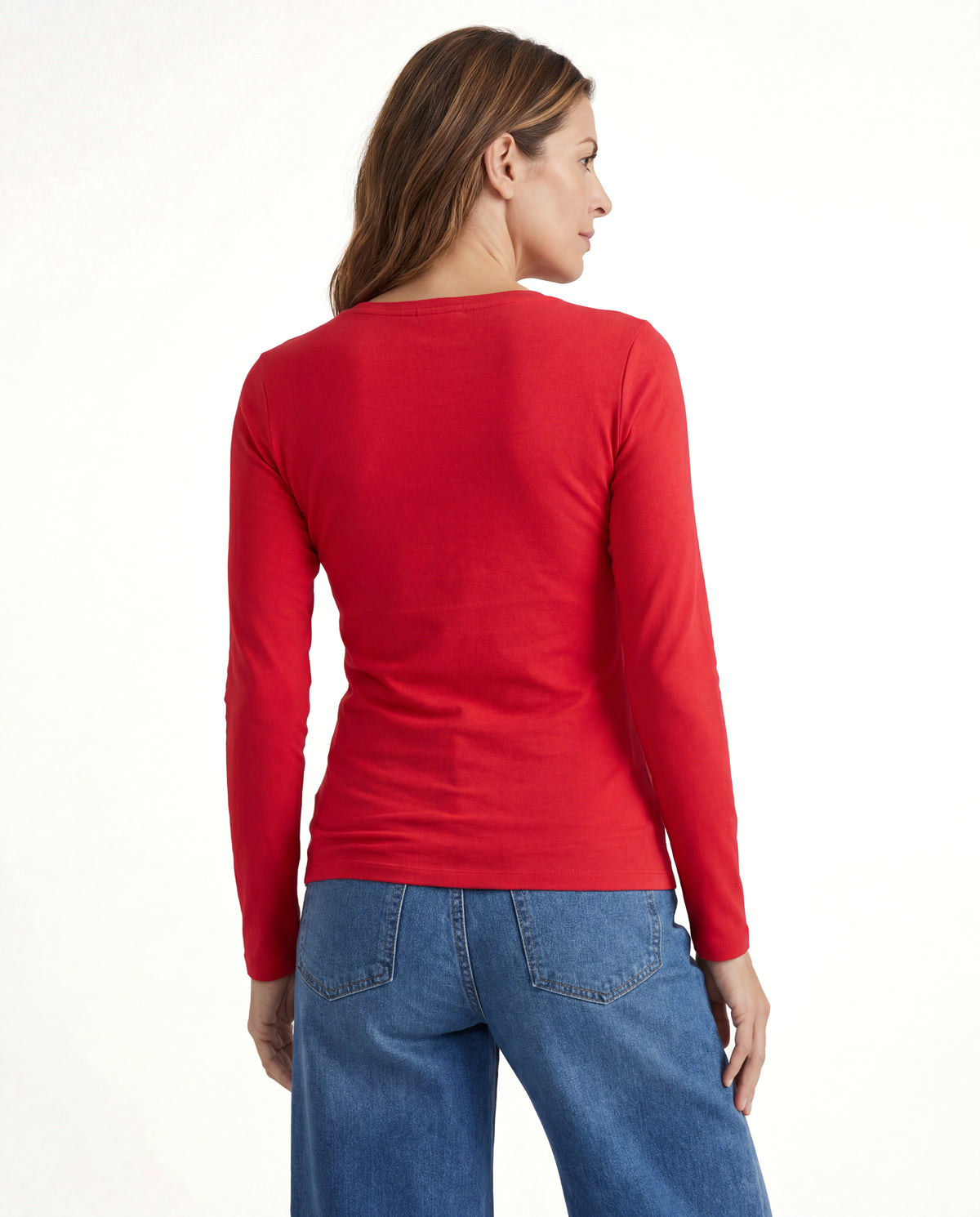 Basica Mujer Cereza - Roja