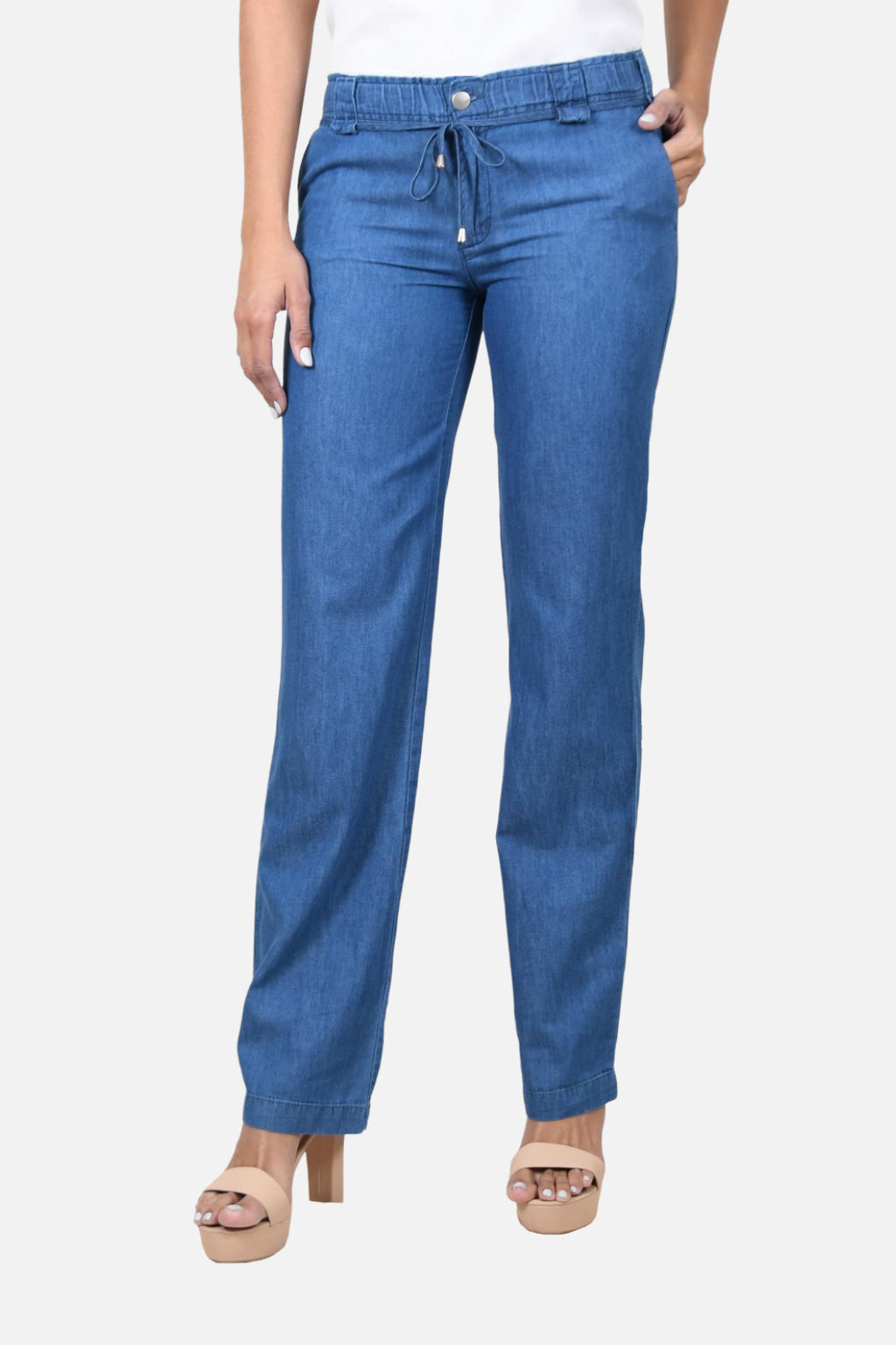 Pantalon Dominic - Denim Claro