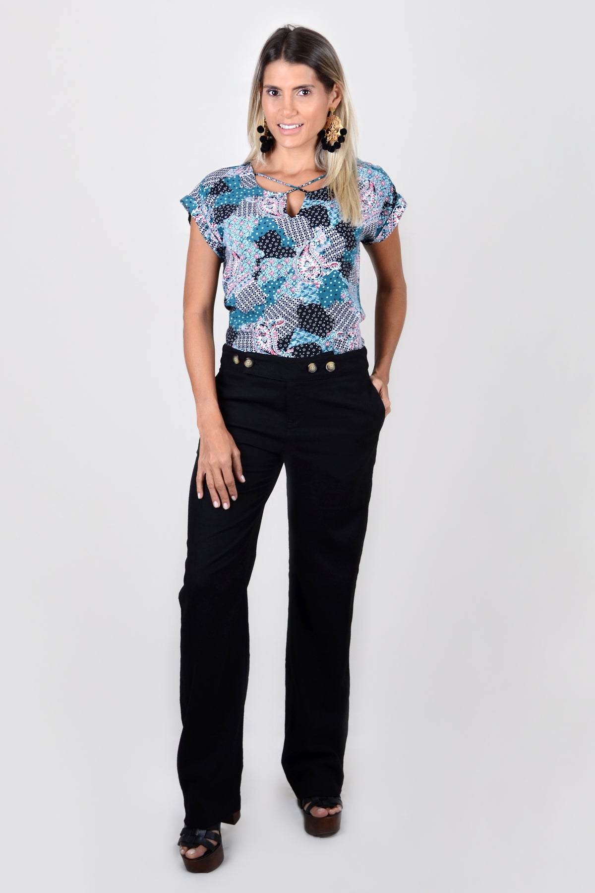 Pantalon Cantero - Negro