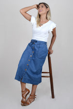 Falda Sevilla - Azul Navy