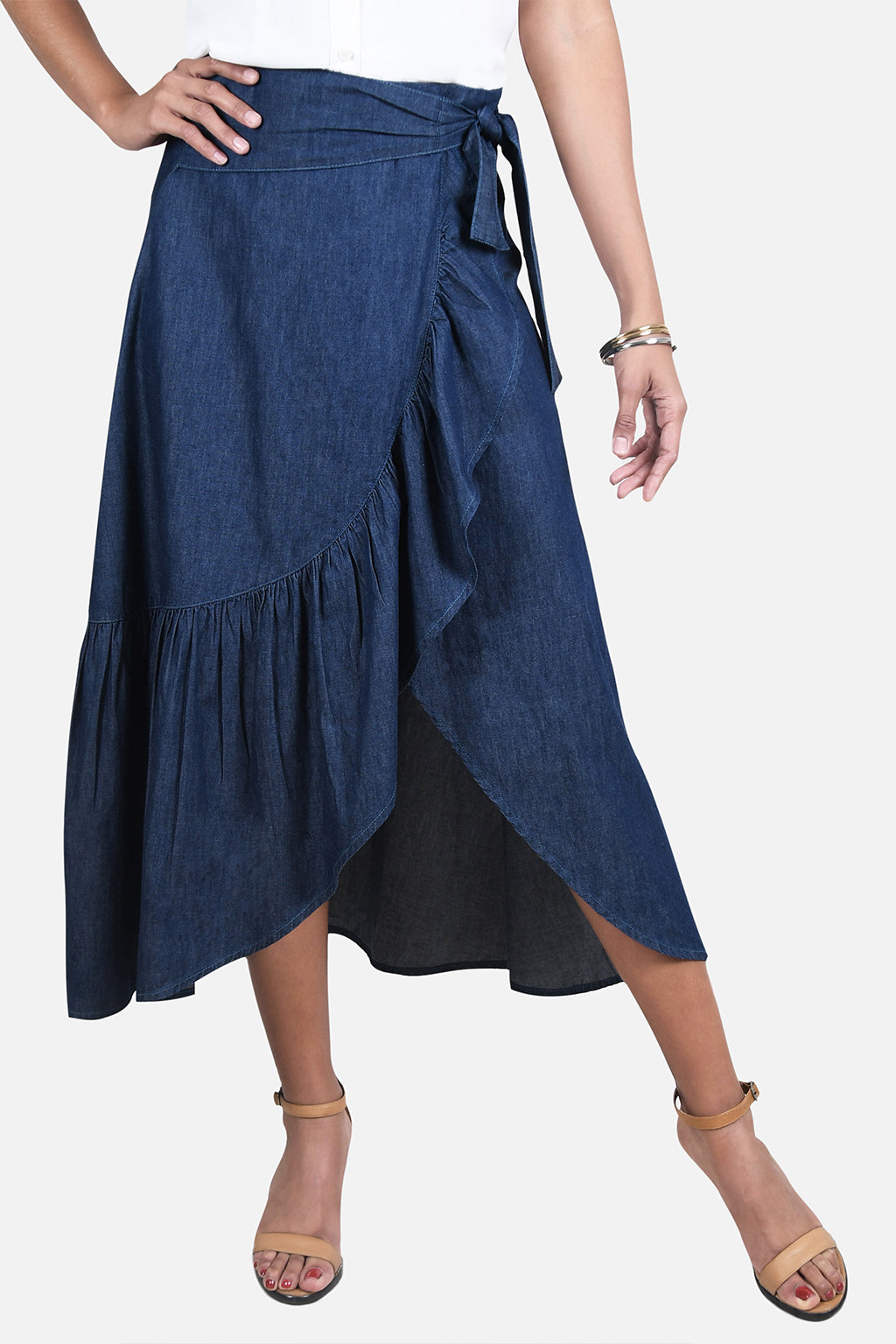 Falda Sara - Azul Navy