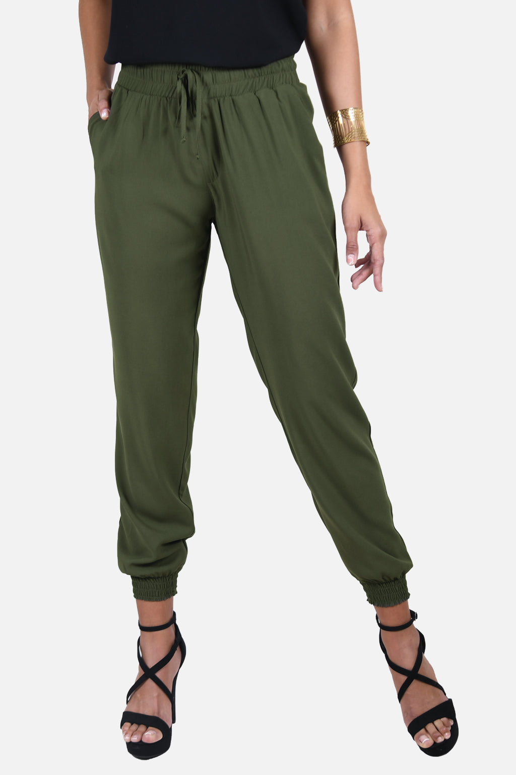 Pantalon Landero - Verde Militar