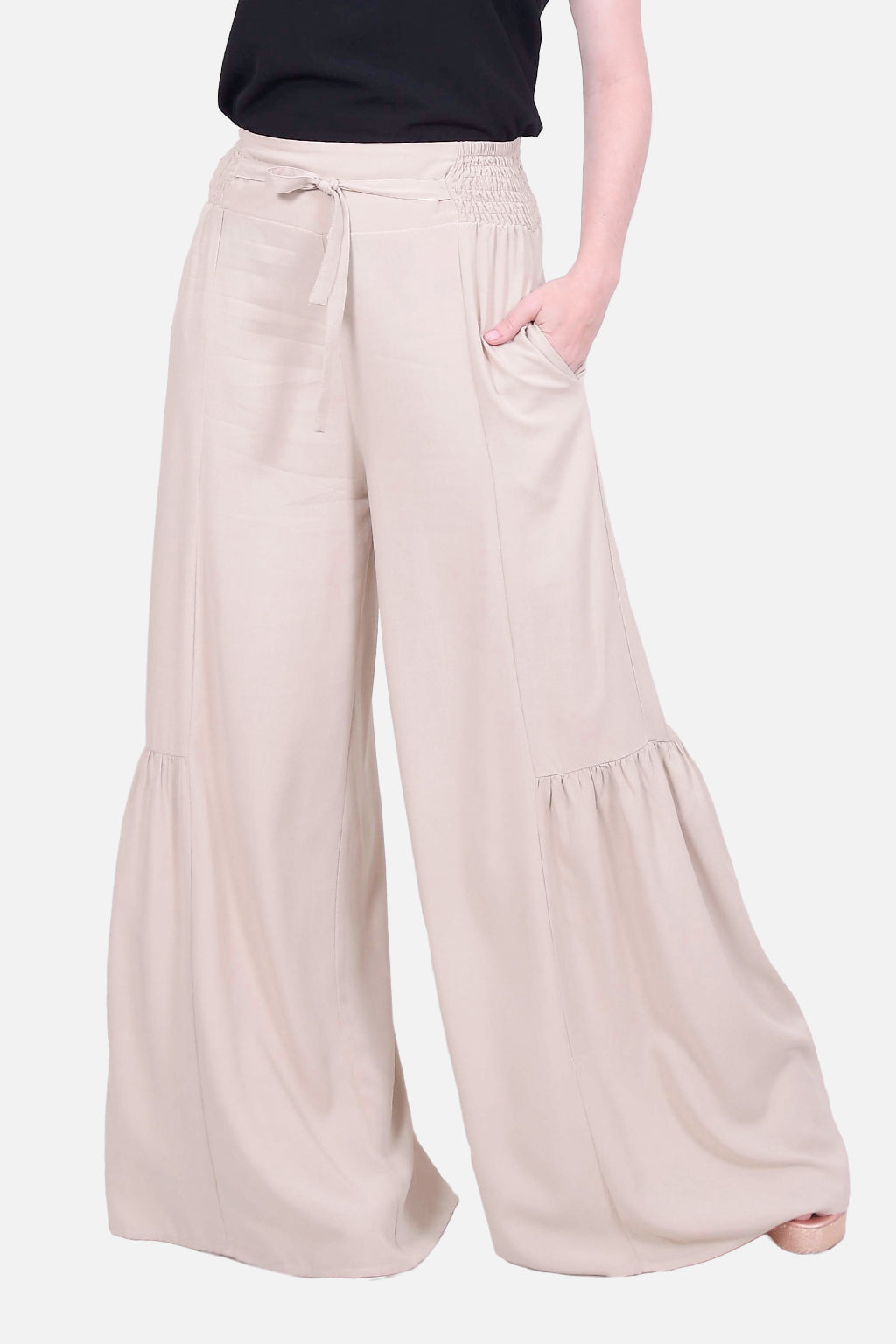 Pantalon Almeda - Kaki Claro