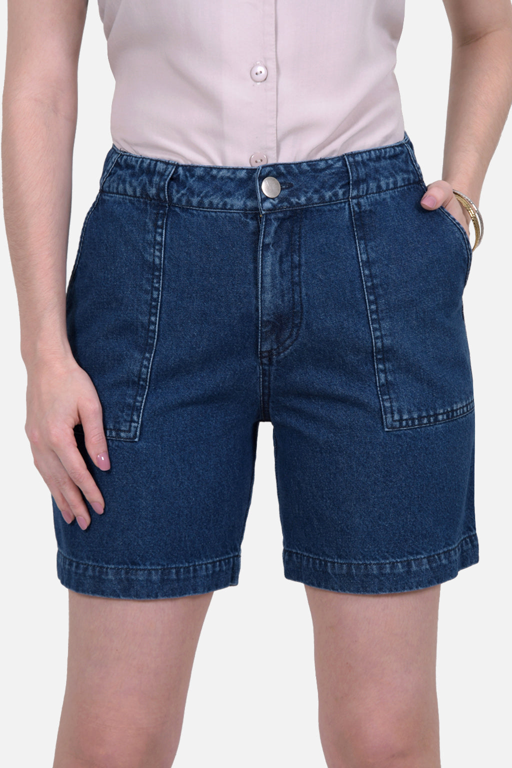 Short Samir - Denim