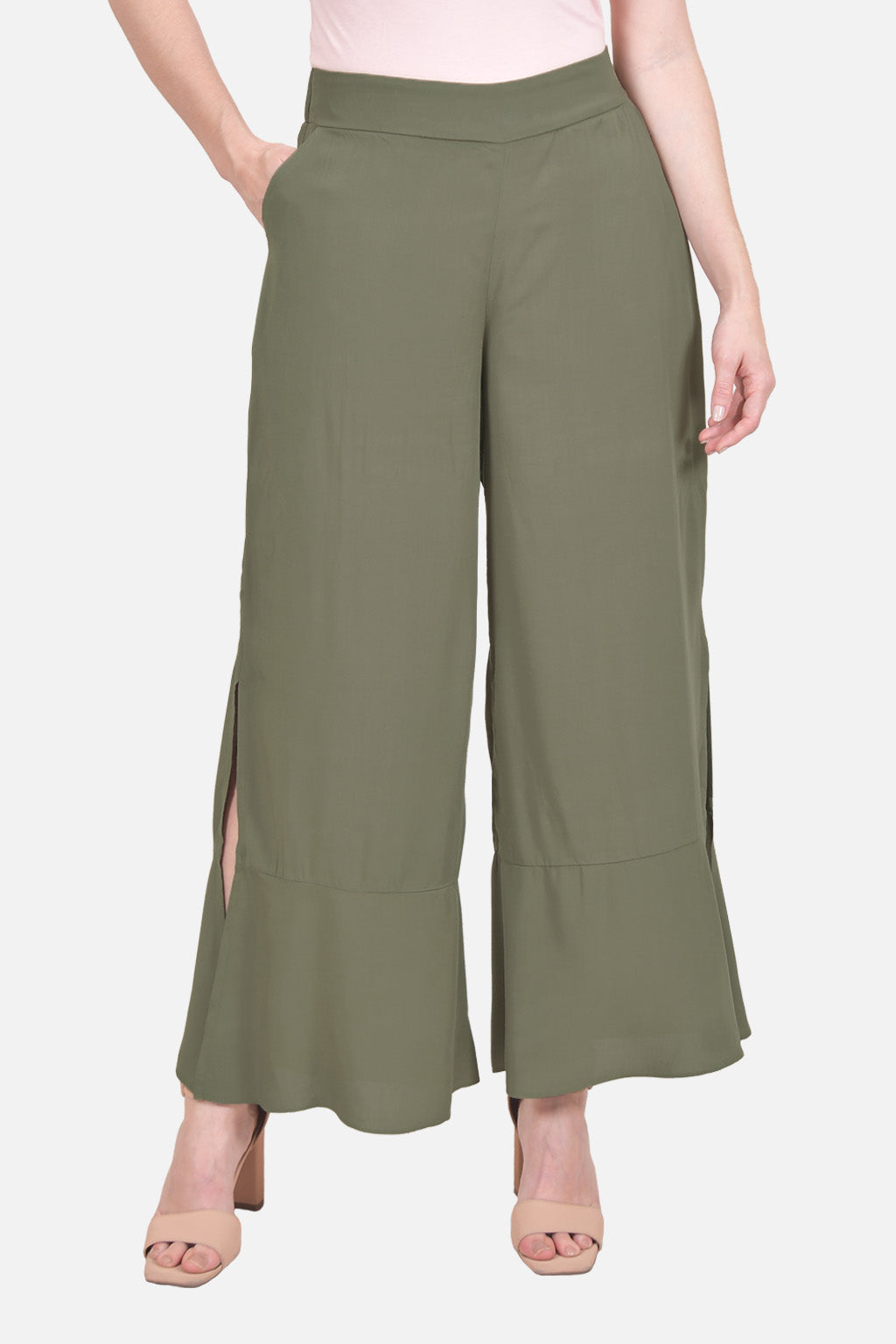 Pantalon Camelia - Oliva