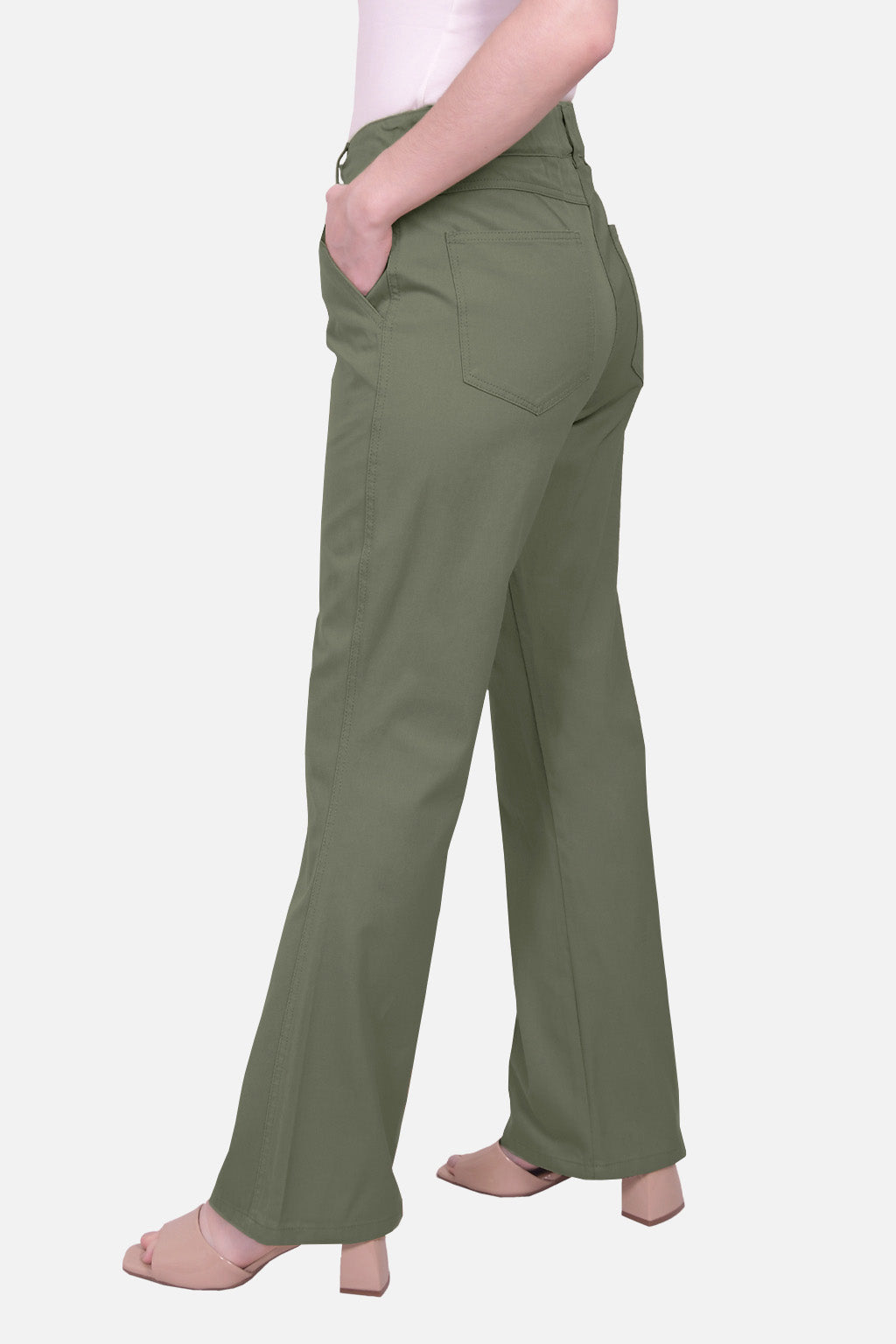Pantalon Nuria - Verde Militar
