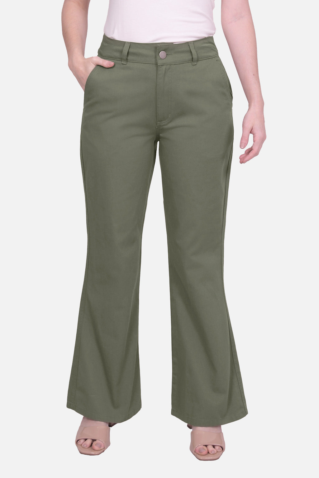 Pantalon Nuria - Verde Militar
