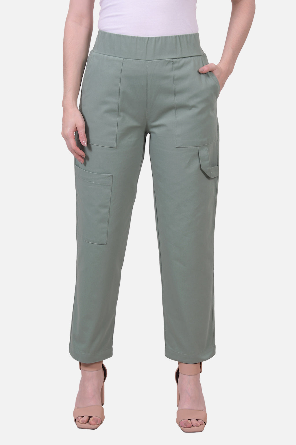 Pantalon Gir - Oliva