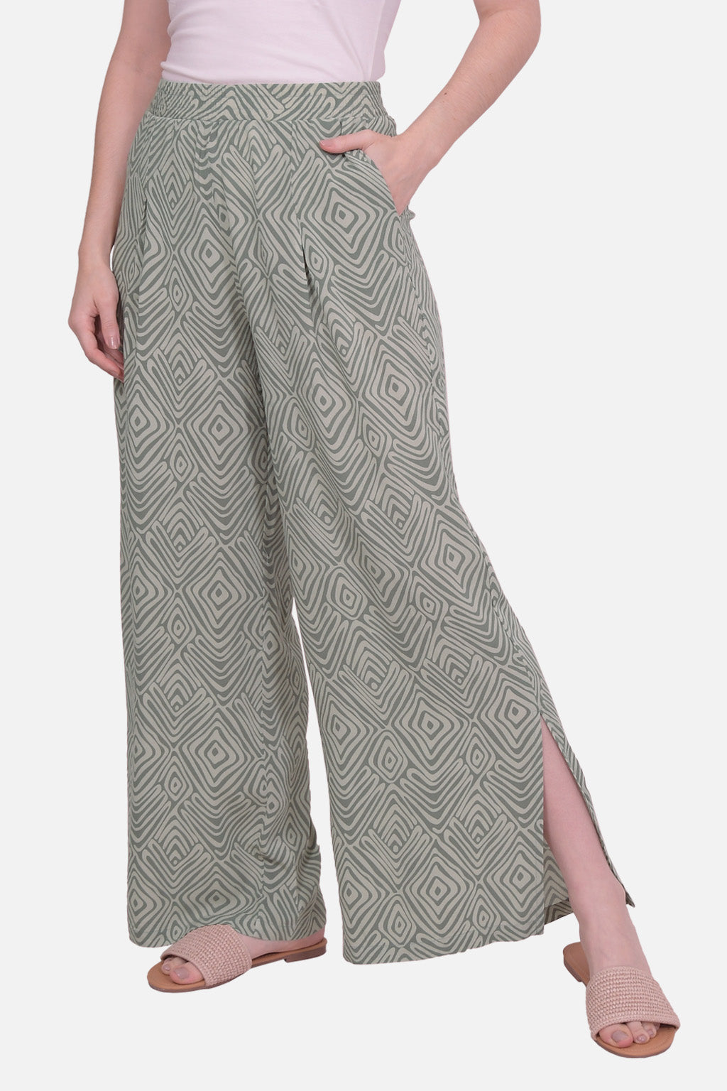 Pantalon Hebe - Oliva