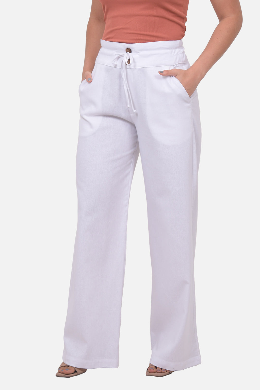 Pantalon Leandro - Blanco