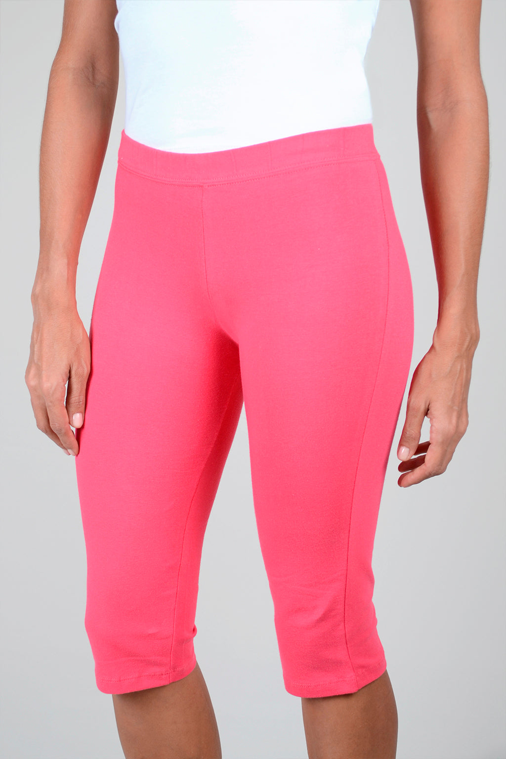 Licra Capri - Coral