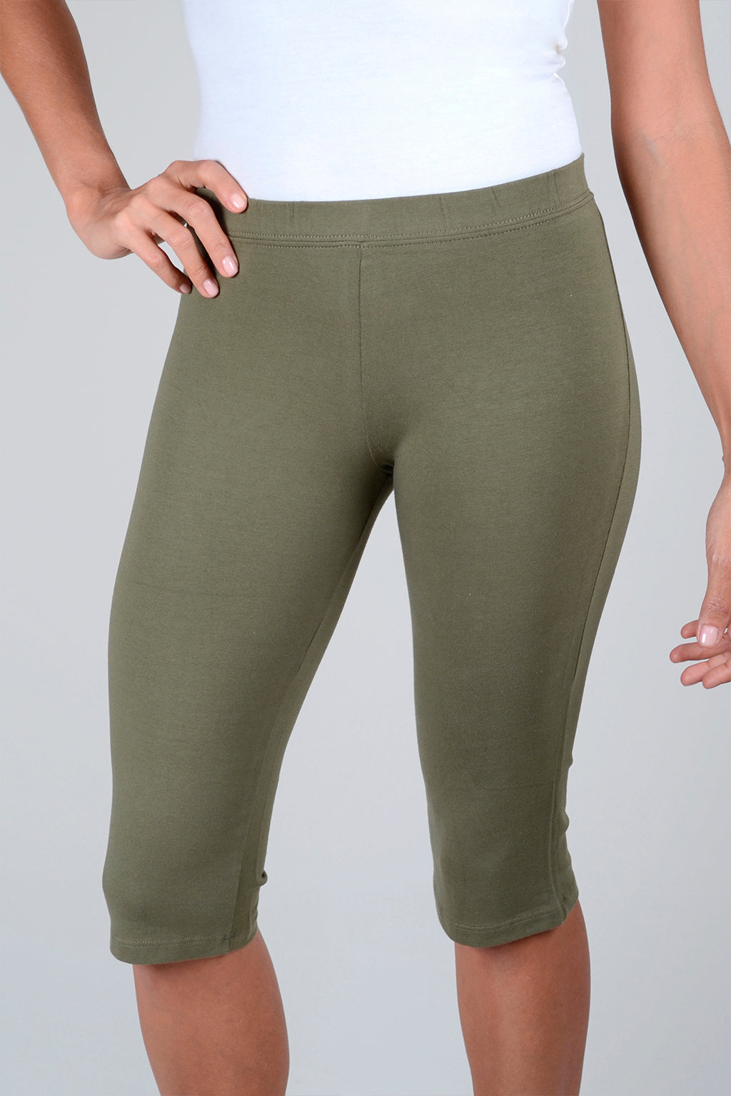 Licra Capri - Verde Militar