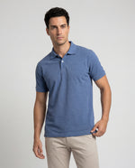 Polo Hombre - Azul Jaspe